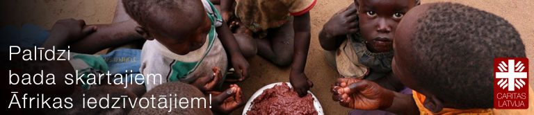 Novērs badu Āfrikā!  Palīdzi bada skartajiem Āfrikas iedzīvotājiem