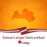 Sveicam Latviju un tautiešus valsts svētkos!