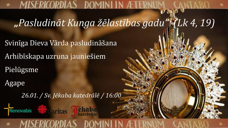 Caritas Latvija aicina jauniešus un brīvprātīgos uz pielūgsmes un sadraudzības vakaru