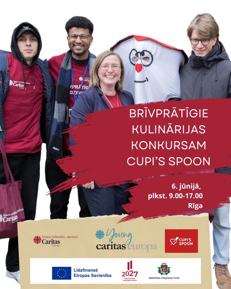 Nepieciešami brīvprātīgie kulinārijas konkursam Cupi’s Spoon 2025
