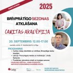 Brīvprātīgo sezonas atklāšana “Caritas akadēmija”
