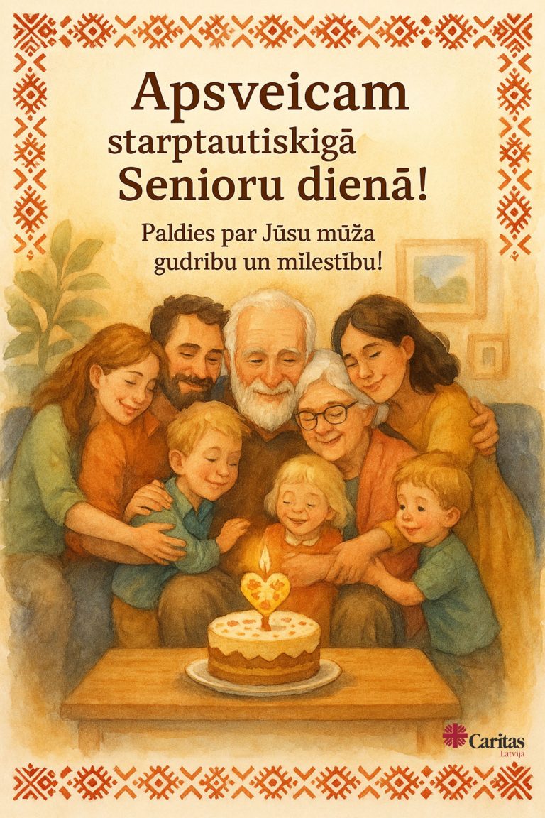 Sveicam starptautiskajā senioru dienā!