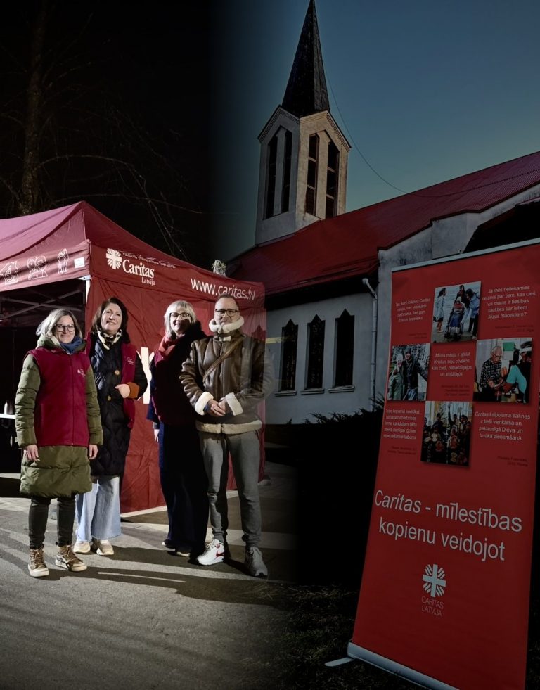 Caritas Latvija piedalās “Nakts Krustaceļā” Ogrē