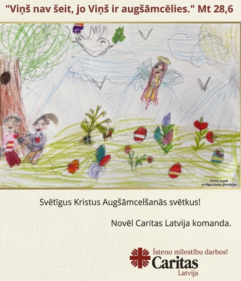 Svētīgus Kristus Augšāmcelšanās svētkus!