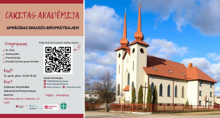 Aicinām uz Caritas semināru Gulbenē.