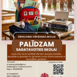 Palīdzēsim bērniem ar prieku uzsākt jauno mācību gadu.